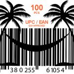 100 шт GS1 UPC EAN коды ASIN для продаж на Амазон и Ebay